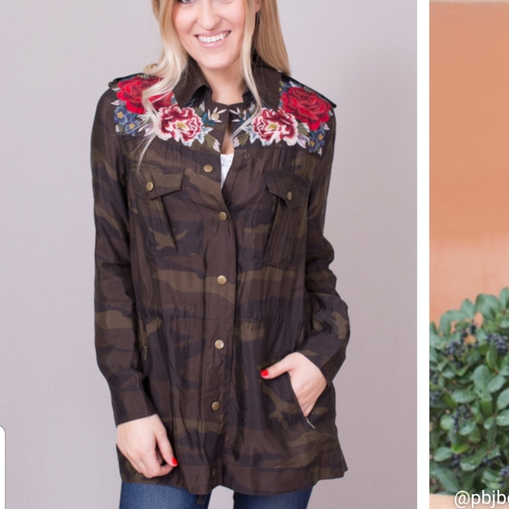 Johnny was MICA DRAWSTRING MILITARY COAT